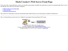 Tablet Screenshot of markcrocker.com